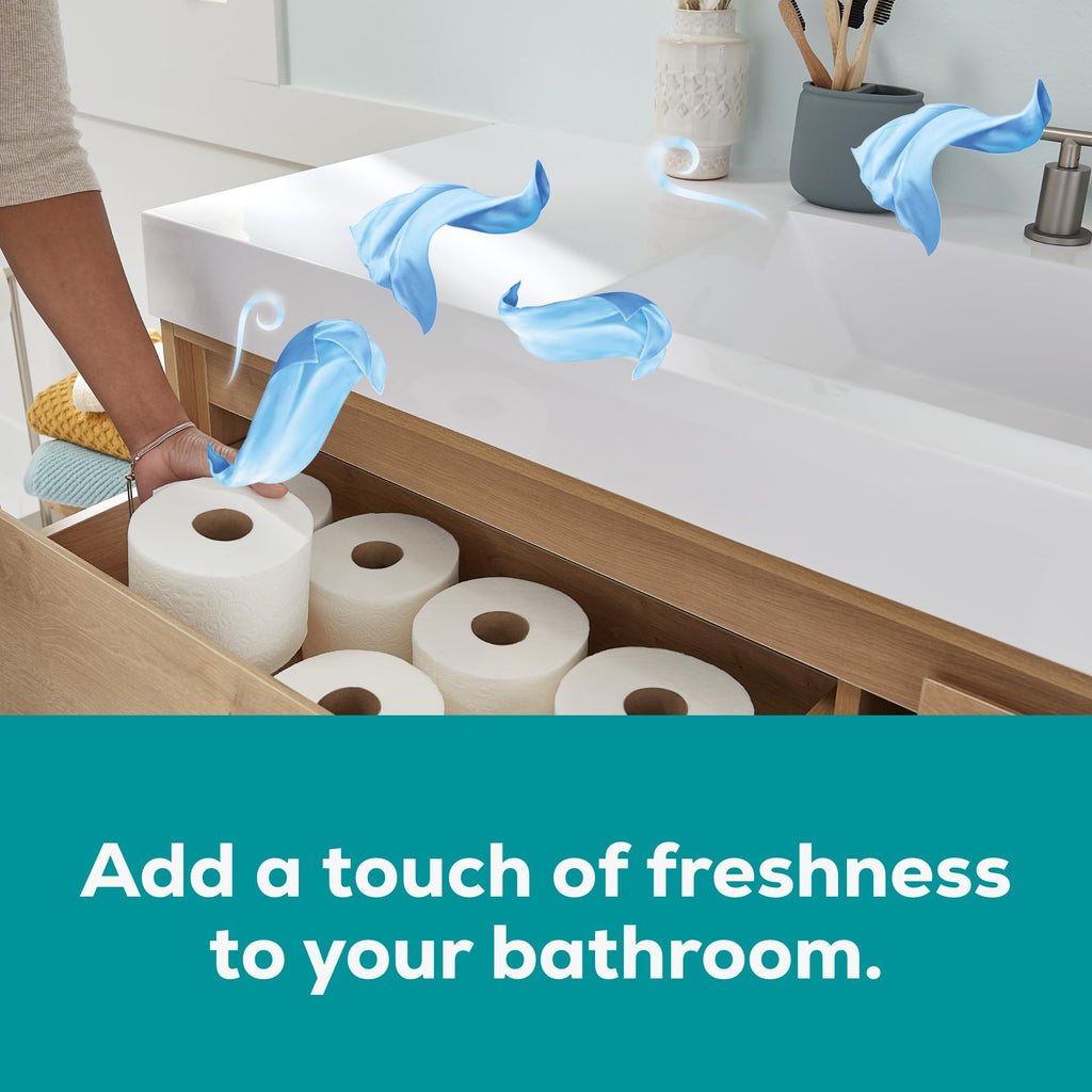 Angel Soft Toilet Paper with Fresh Linen Scented Tube, 48 Mega Rolls = 192 Regular Rolls, Soft and Strong Toilet Tissue