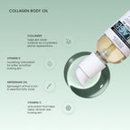 Advanced Clinicals Collagen Body Oil + Unscented Collagen Cream Body Lotion & Face Cream 2PC Beauty Skin Care Set For Women & Men For Improving Appearance Of Crepey Skin, Dry Skin, & Wrinkles, 2pc
