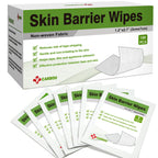 Carbou Skin Barrier Wipes - 100Pcs Skin Prep Wipes - Skin Adhesive Wipes to Create the Barrier Film Between Skin and Attachments, Ostomy Protective Wipes to Increase the Adhesive