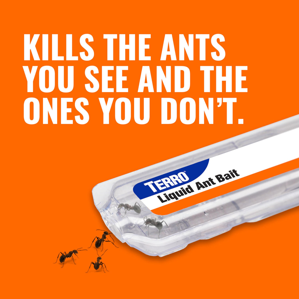 TERRO Liquid Ant Killer Bait Stations, 18-Count, Indoor Ant Traps, T300-3SR