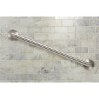 Moen Matte Black 24-Inch Bathroom Safety Grab Bar with Concealed Screws for Elderly Shower Support, R8724BL