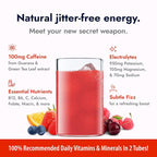 Zipfizz Energy Drink Powder, 20 Pack Electrolyte Mix with B12 - Fruit Punch