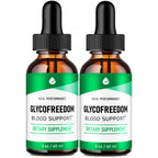 Glucofreedom Drops, Gluco Freedom Blood Formula Support Supplement Liquid Drop - Maximum Strength, Gluco Freedom Health and Wellness All Natural Formula, Glucofreedom Drops Reviews (2 Pack)