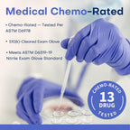 Supmedic Soft Max™ Nitrile Exam Gloves Powder-Free Disposable 100 Iris XL