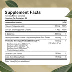 Best Days Formula | Advanced 5-in-1 Gut Support for Bloating, Gas & Irregularity | Soil-Based Probiotics + Prebiotics, L-Glutamine, Aloe Vera & More | 60 Capsules