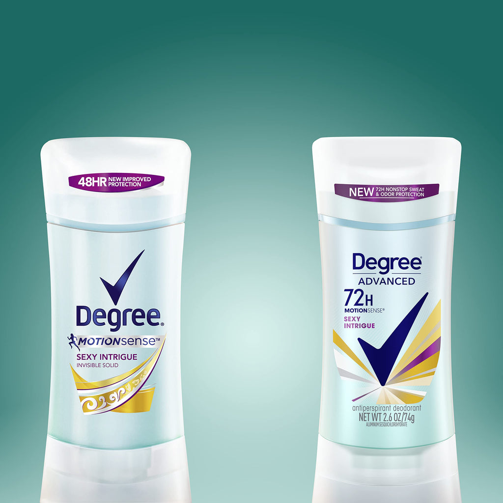 Degree Antiperspirant Deodorant Sexy Intrigue 2.6 oz 4 Count