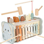 Joyreal Wooden Montessori Toys for 1 Year Old Hammering Pounding Toys