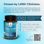 Nootropic Brain Supplement for Memory and Focus Support - Vitamins for Mental Support & Clarity with Bacopa Monnieri, VIT A, B6, Riboflavin, Niacin, Thiamin & Folate - Cognitive Complex - 120 Ct