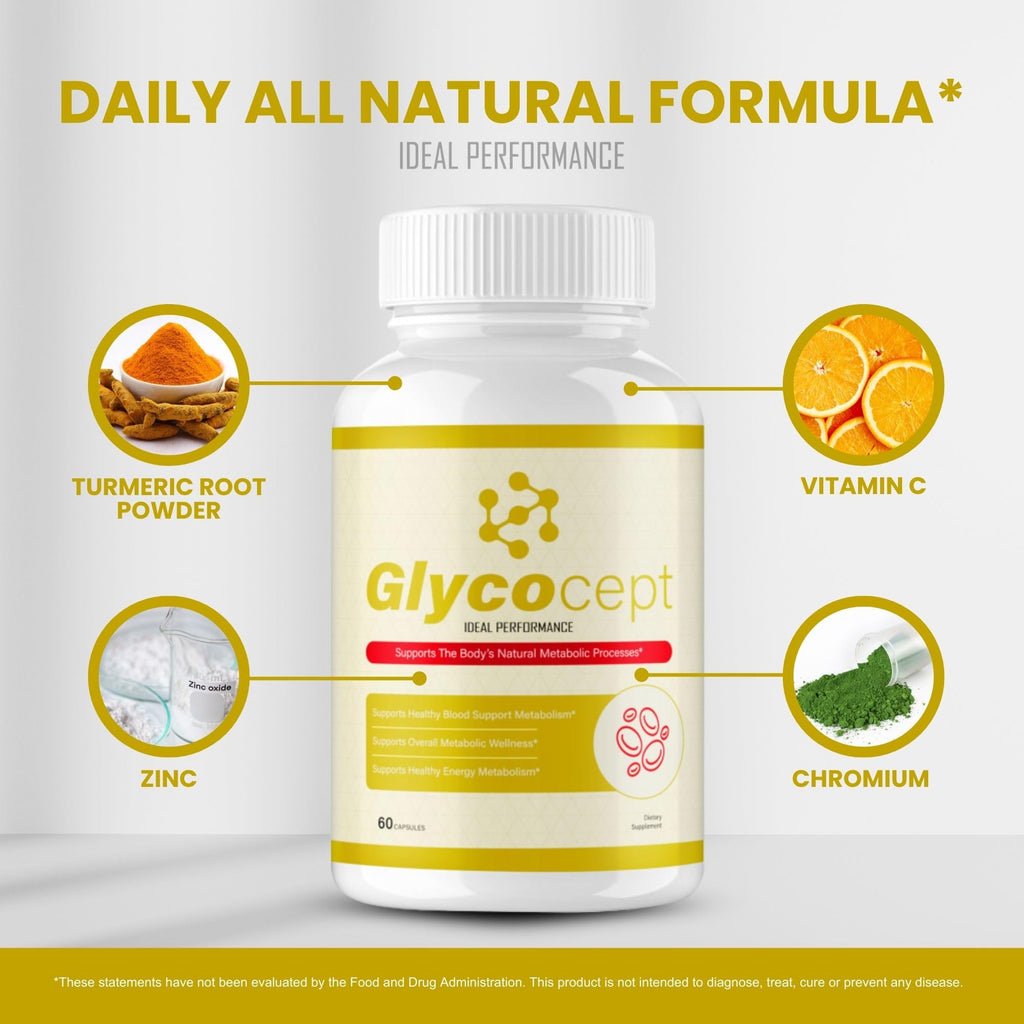 IDEAL PERFORMANCE Glycocept Capsules, Glyco Cept Pills Reviews (2 Pack)