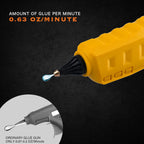 100W Cordless Hot Glue Gun Compatible with Dewalt 20V MAX Battery