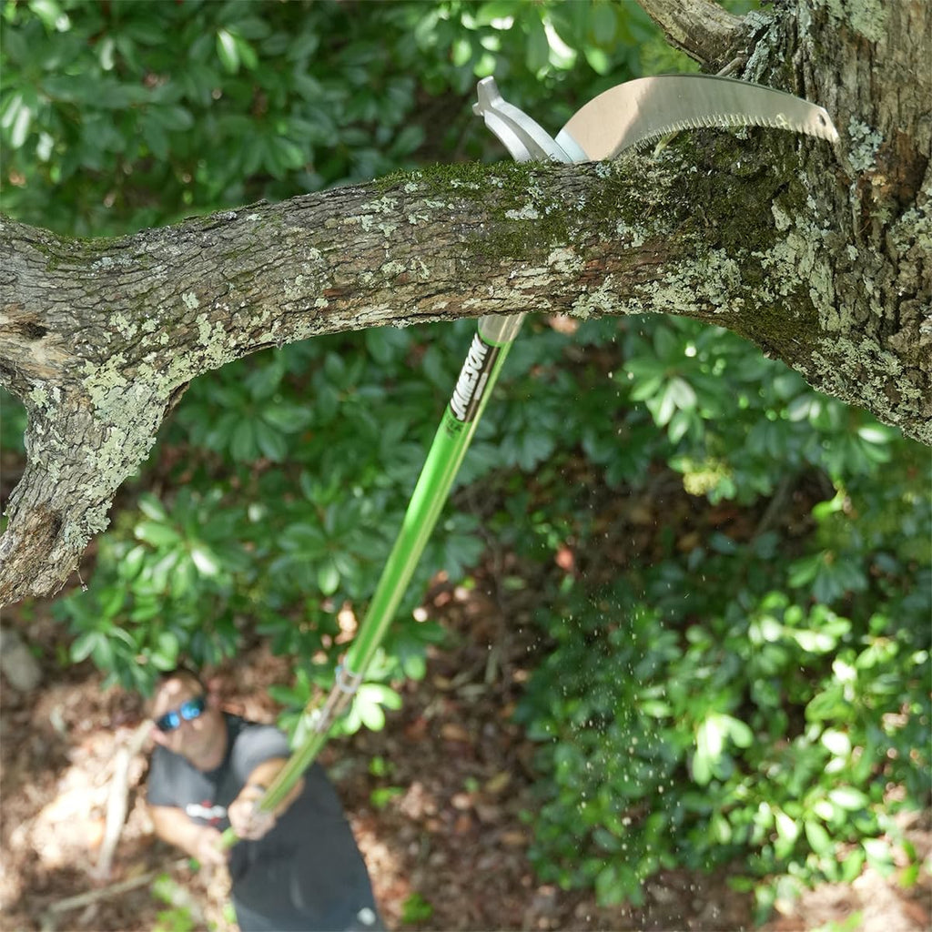 Jameson PS-3FPS1 Tri-Cut Pole Saw Head Kit, 13-Inch Barracuda Blade, Converts Extension Poles for Precise Tree Trimming and Pruning