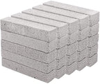 25 Pieces Pumice Stone Toilet Bowl Cleaner, Pumice Scouring Stick Remove Hard Water Ring in Toilet, Pumice Stones for Cleaning, Household, Bath, Kitchen, Pool (5.9 x 1.4 x 0.9 Inches)