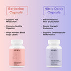 mars by GHC NitroBurn Combo: Powered by Nitric Oxide & Himalayan Berberine | Pack of 1 | 120 Capsules