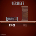 HERSHEY'S Milk Chocolate Candy Bars, 1.55 oz (36 Count)