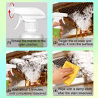 Fly Spray Clèanse Household Formula,Kitchen Appliance Cleaner Spray,Multi-Purpose Degreaser for Oven,Stove, Range Hood & Countertops, Gentle Formula for Daily Cleaning, Fresh & Easy Wipe Clean, 500 ml