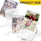 Card Sleeves Top Loaders for Trading Cards, Penny Soft Baseball Card Sleeves Protectors Fit for Sports, Football,MTG Card (5000PCS)