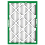 Filterbuy 24x30x1 Air Filter MERV 8 Essential Dust & Allergy Defense (2-Pack), Electrostatic Pleated HVAC AC Furnace Filters Replacement, Made in USA (Actual Size: 23.88 x 29.88 x 0.75)
