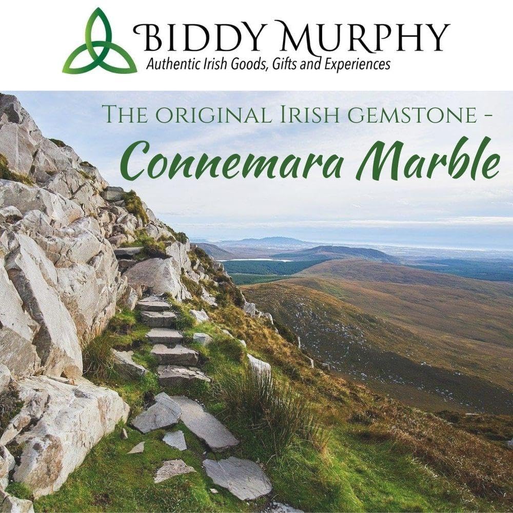 Biddy Murphy Irish Connemara Marble Stretch Bracelet - Made in Ireland