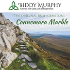 Biddy Murphy Irish Connemara Marble Stretch Bracelet - Made in Ireland