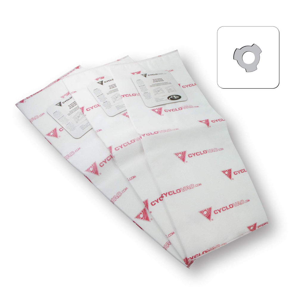 CYCLOVAC Anti Bark De Vacuum Cleaner Bag, 2E+1 liters, Paper