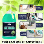 Multi Purpose Cleaner Pet Odor eliminator 64oz - Concentrate MAKES 32 GALLON - MADE IN USA- pH Neutral - Strong Floor Cleaner Odor eliminator - Stain Remover Cleaner & Deodorant (64 Fl Oz, Sky Breeze)