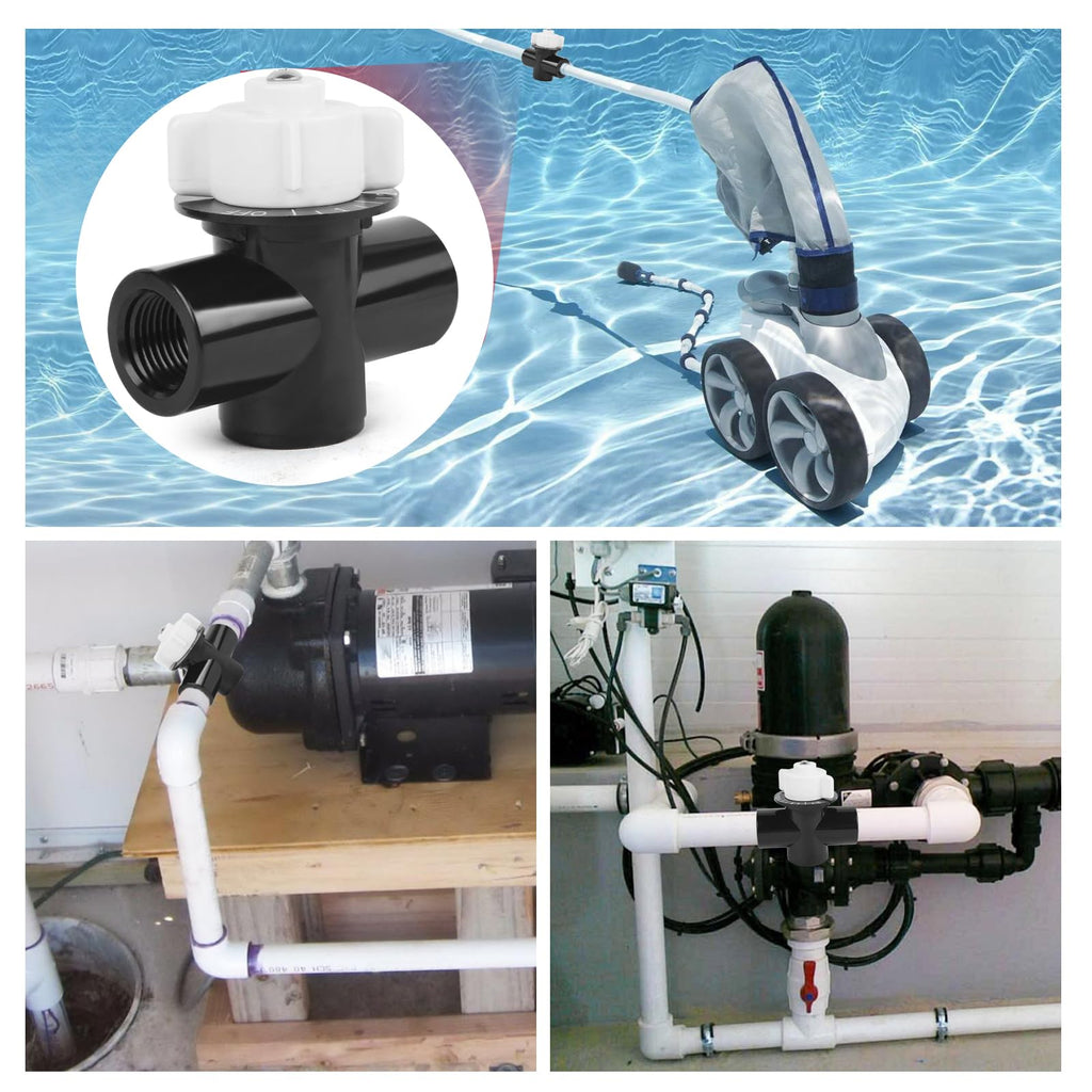 New R172086 1/2-Inch Control Valve Replacement, Chlorine Valve Compatible with Pentair Rainbow 320 322, 300-29X