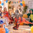 GOOSH Inflatable Dinosaur Costume for Kids Halloween Costumes Boys Girls Funny Blow up Costume for Halloween Party Cosplay (4-6Yrs)