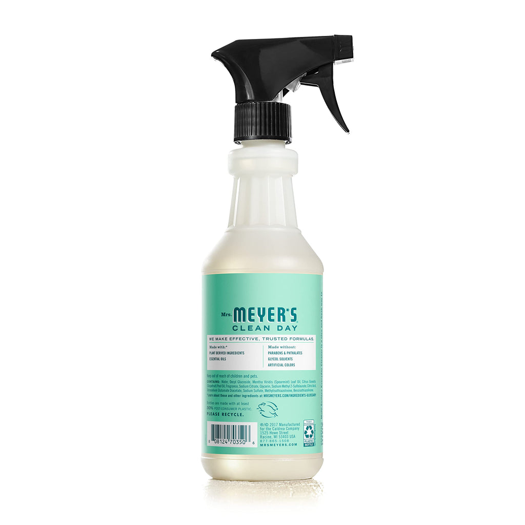 Mrs. MEYER'S CLEAN DAY All-Purpose Cleaner Spray,Limited Edition Mint,16 fl. oz,(Pack of 6)
