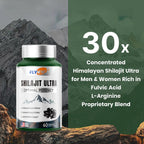 Flynew Shilajit for Men Women, Shilajit for Extra Power, Stamina & Immune Support, Multivitamin for Women Men, Womens Multivitamin for Bone, Skin & Immune Health Support, 60 Capsules Per Bottle