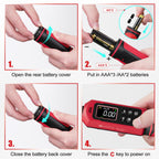 SUERCUP 3/8"&1/2" Digital Torque Wrench Set(0.66-44.29Ft.Lb/0.9-60N.m&3.8-250.8Ft.Lb/5.1-340Nm), ±1% Accuracy with Vibration, Buzzer,LED Notification and Five Units of Measure, for Car,Moto, DIY