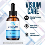 (2 Pack) Visium Care Drops , Official VisiumCare Drops with All Natural Ingredients , Overall Health and Wellness Vitamin Formula Maximum Strength Active Lifestyle Multivitamins Support (60 Servings)
