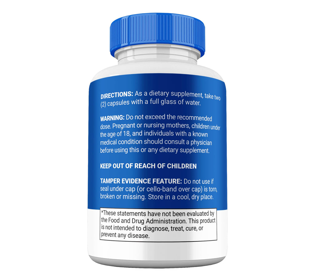 Nerve Flow Supplement Pills, NerveFlow All Natural Nerve and Cognitive Supplement Pills, 2 Month Supply (2 Pack)