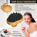 Rosemary Oil for Hair Growth, 120ml Diluted Rosemary Oil Hair Growth Serum with Derma Roller & Scalp Massager Hair Thickening Products Hair Loss Treatment for Men Women, Mens Gift Set