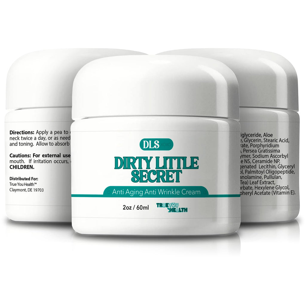 Dirty Little Secret - Our Best Anti Aging Anti Wrinkle Cream - Face, Neck, & Anti Eye Wrinkle Cream - Our Best Anti Wrinkle Face Cream for Women - Anti Wrinkle Neck Cream - Anti Wrinkle Eye Cream
