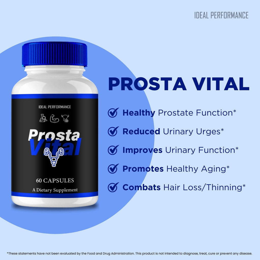 ProstaVital for Men, Prosta Vital Capsules, Prosta Vital for Men Supplement Pills - Maximum Strength for Daily Wellness & Comfort, All Natural ProstaVital Health & Wellness Reviews (5 Pack)