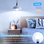 Maylaywood A19 LED Light Bulbs, 60W Equivalent Cool White 6000K 850LM