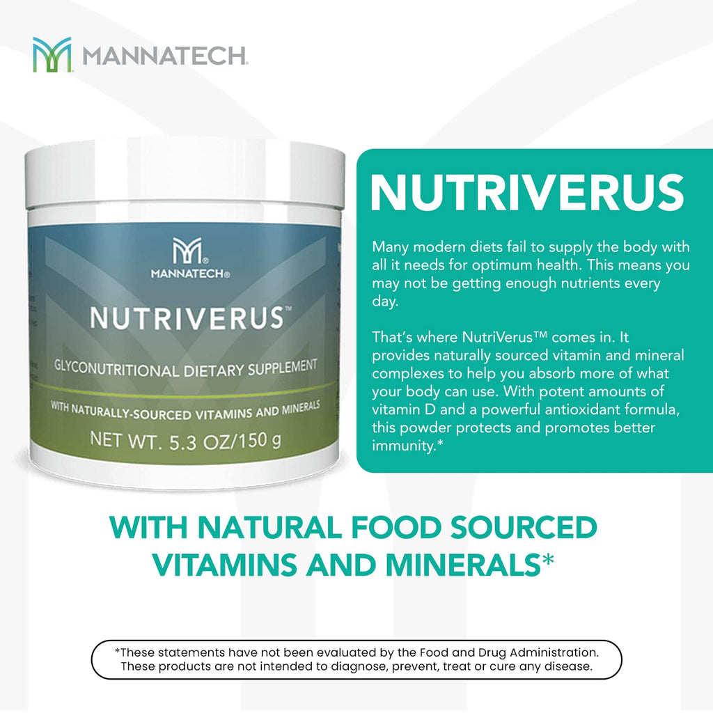 Mannatech - NutriVerus™ Glyconutritional Supplement - 5.3 oz