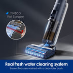 Tineco Floor ONE S5 PRO 2 Cordless Wet Dry Vacuum Smart Hardwood Floor Cleaner Machine, One-Step Cleaning Mop for Sticky Messes and Pet Hair, LCD Display, APP, Voice Guide with Ultra Mode