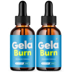 (2 Pack) Gela Burn Drops, Official GelaBurn Drops with Natural Ingredients, Advanced Formula Supplement with Max Strength Health & Wellness Active Lifestyle Multivitamins for Women& Men (60 Servings)