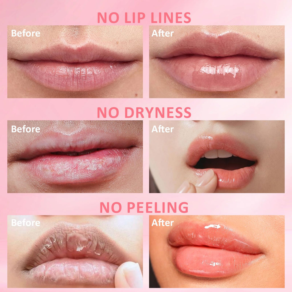 DMSKY 12 PCS Bee Lip Balm Lip Mask Honey Pot, Propolis Sleeping Lip Mask for Dry Chapped Lips, Mothers Day Gifts, Easter Basket Stuffers, Skincare Gifts for Women Girls