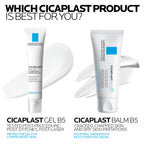 La Roche-Posay Cicaplast Gel B5, Protective Repair Gel for Cracked, Chapped Skin with Madecassoside and Glycerin, Tested Post-Procedure, Post-Stitches, Post-Laser, 1.35 Fl Oz