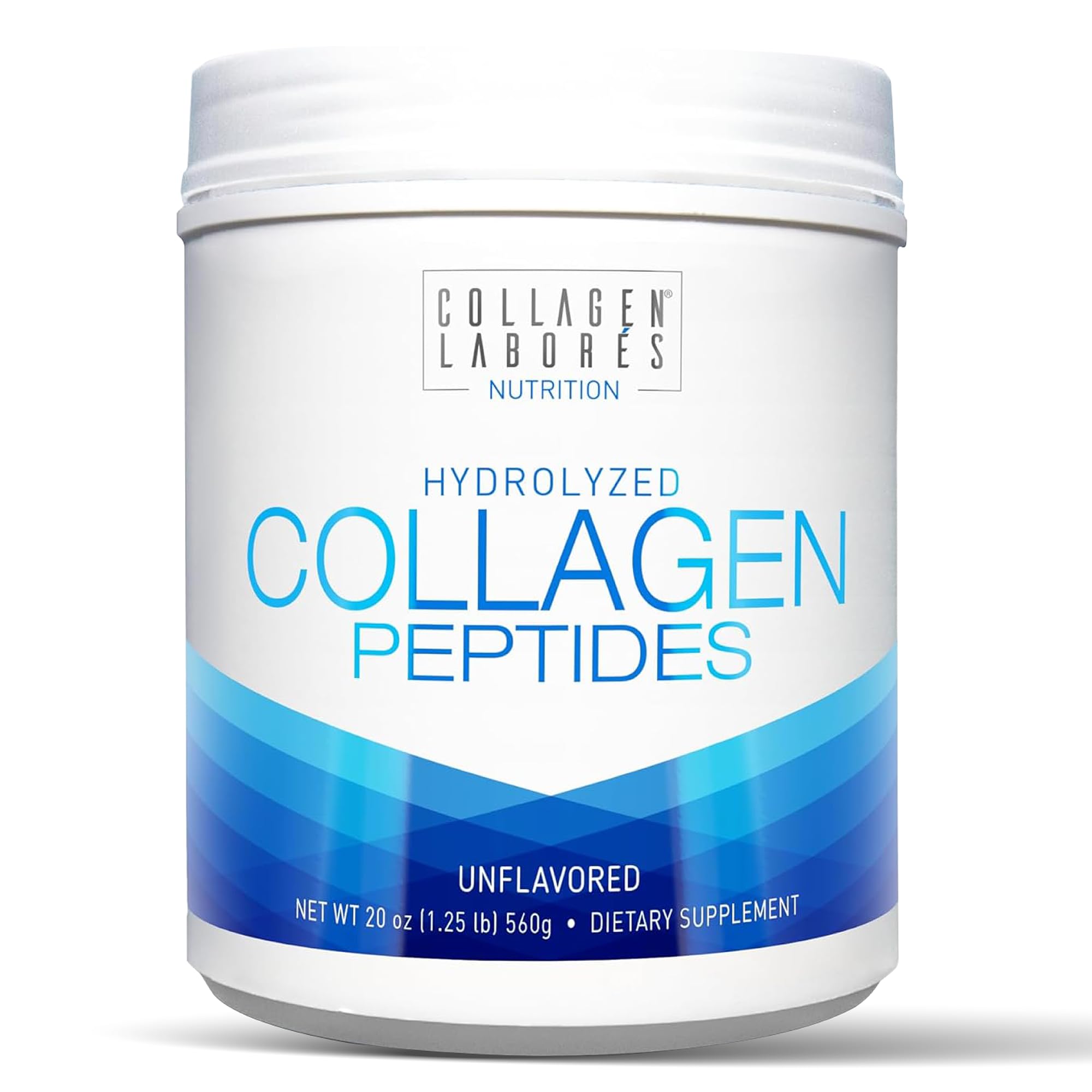 Pure Hydrolyzed Collagen Peptides (20 oz) – Unflavored Collagen Powder – Grass-Fed, Pasture-Raised – Non-GMO, Gluten-Free – Keto & Paleo Friendly – GMP Certified – Easy to Mix