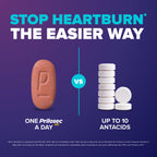 Prilosec OTC, Omeprazole Delayed Release 20mg, Acid Reducer, Treats Frequent Heartburn for 24 Hour Relief, All Day, All Night*, Heartburn Medicine, 20mg, Wildberry Flavor, 42 Tablets