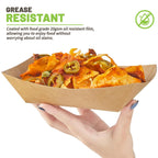 ZORRITA 50 Pack 3 Lb Paper Food Trays