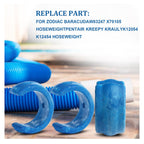 8 Pack Pool Cleaner Hose Weight Compatible with Zodiac Baracuda W83247 X70105 or Pentair Kreepy Krauly K12054 K12454, Blue
