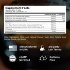 PRSNT Nootropic Focus Powder | Mango 25 Servings | Caffeine-Free, Sugar-Free | Supports Focus, Energy, Mental Clarity | Nootropic + Electrolytes Hydration Focus Drink Mix