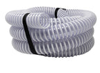 Sealproof 1.25" (32mm) Pool Filter Pump Connection Hose for 1-1/4 Inch Above Ground Pools and Intex Systems, 12 FT Premium Quality PVC Made in USA | Cut to Desired Length, Includes 4 Hose Clamps