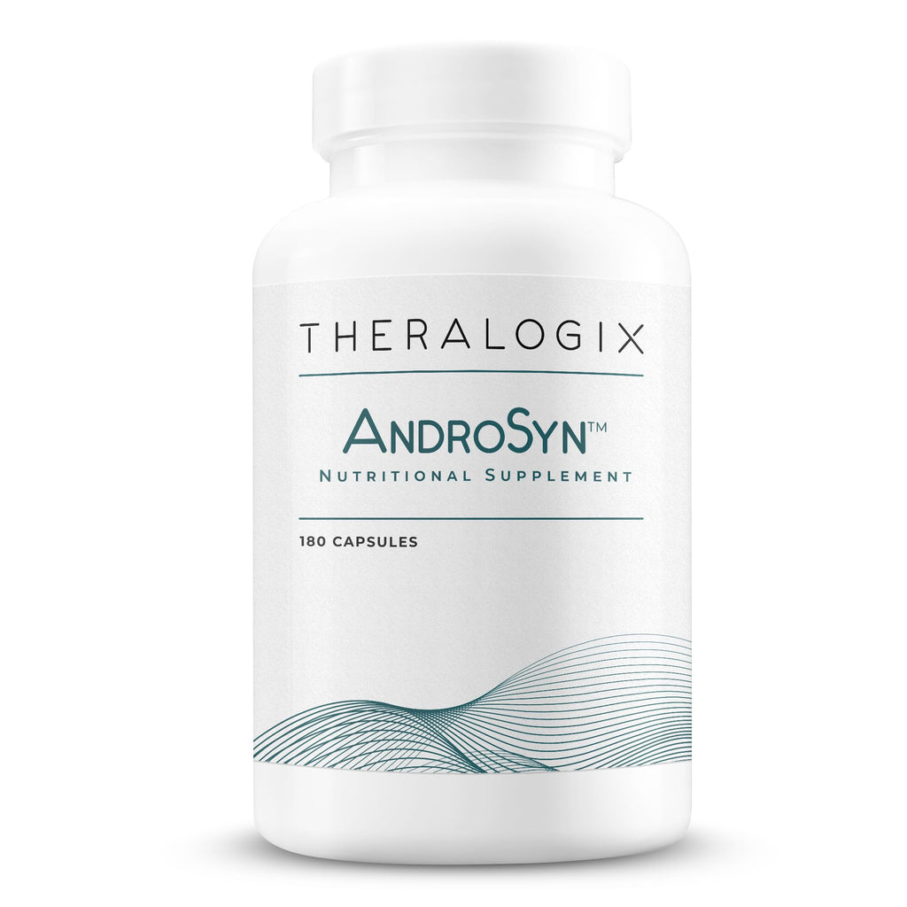 Theralogix AndroSyn - Testosterone Supplement for Men - with Fenugreek, Tongkat Ali, Ashwagandha, and D-Chiro-Inositol - Urologist Developed - 90-Day Supply, 180 Capsules
