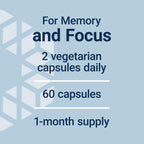 Life Extension Citicoline (CDP-Choline) - Citicoline Supplement for Brain & Cognitive Health, Focus, Attention, Memory Function - Non-GMO, Gluten Free, Vegetarian - 60 Capsules
