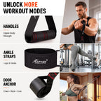 HPYGN Resistance Bands with Handles, 150 lb Exercise Bands for Home Workout